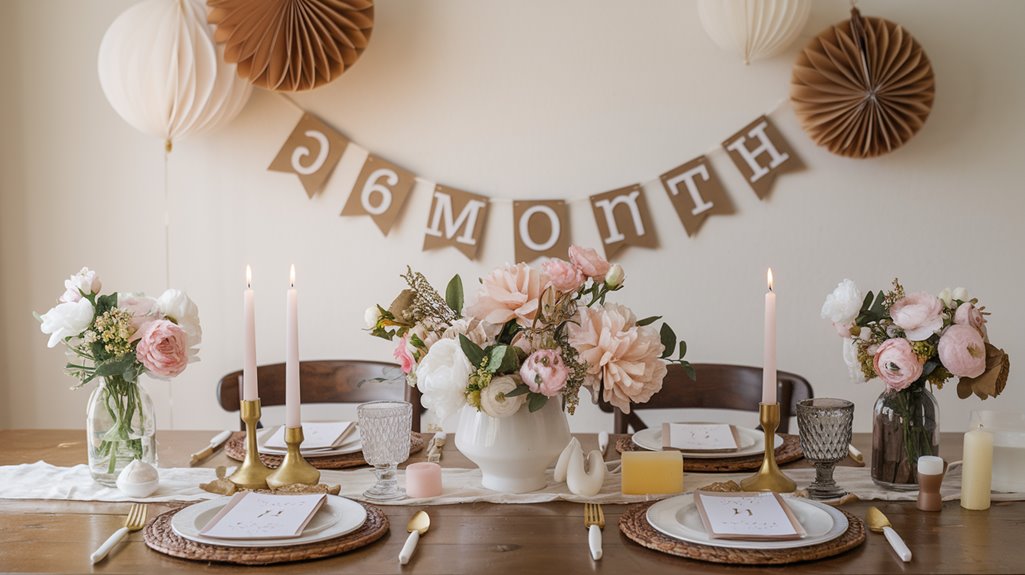 affordable six month celebration ideas