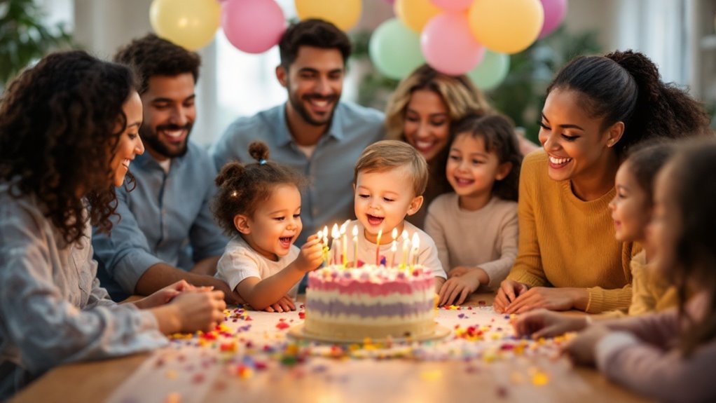celebrating family bonding moments
