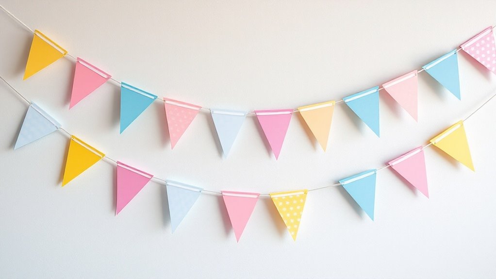 colorful homemade celebration decorations