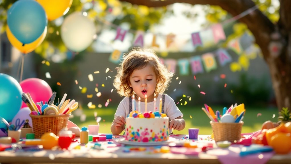 creative half birthday activities