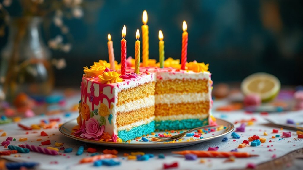 creative half birthday cakes