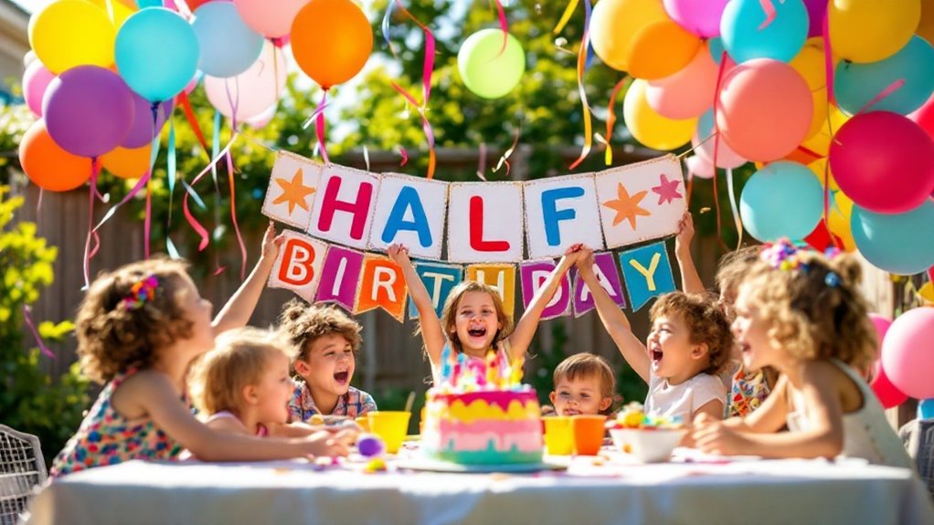 engaging half birthday activities