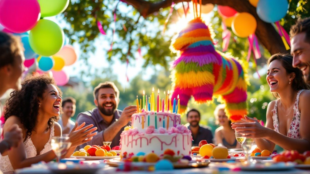 engaging half themed birthday celebration
