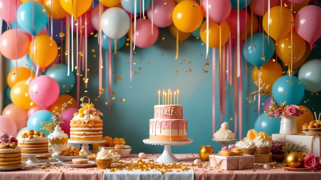 half birthday celebration decorations