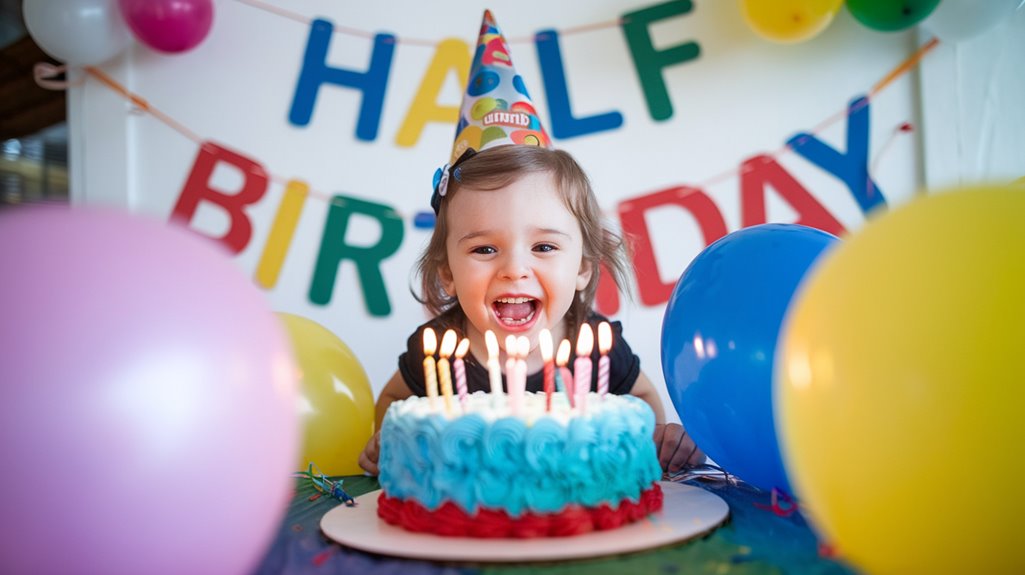 half birthday celebration ideas