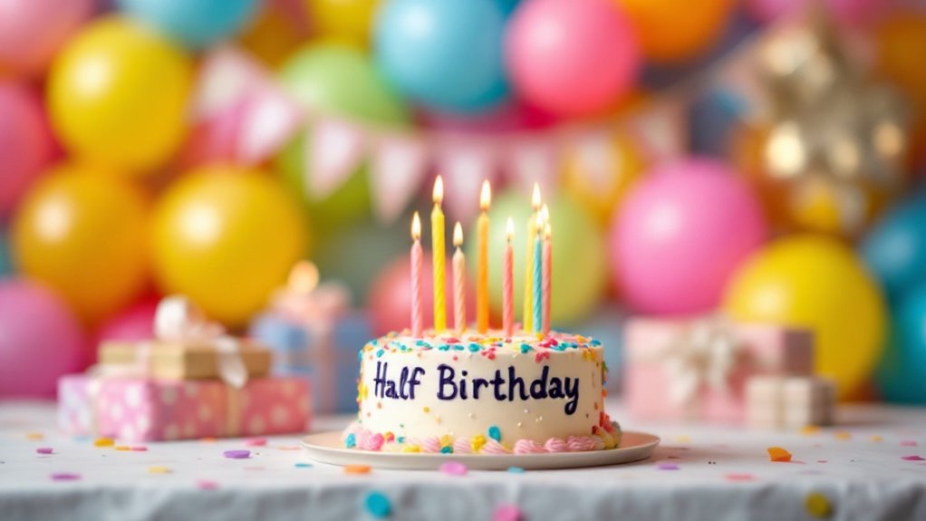 half birthday celebrations explained