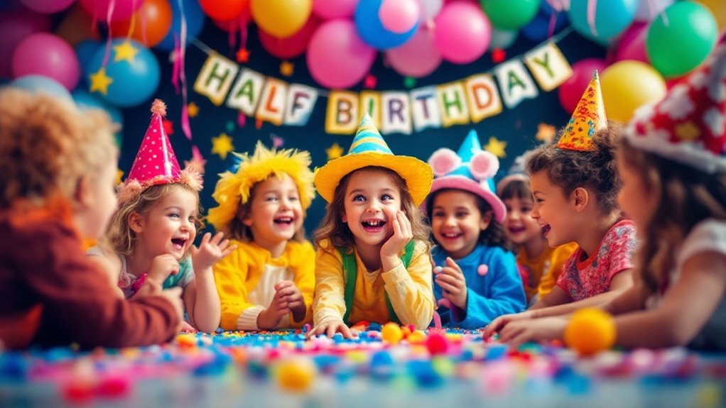half birthday costume celebration