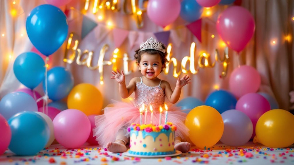 half birthday dress up celebration