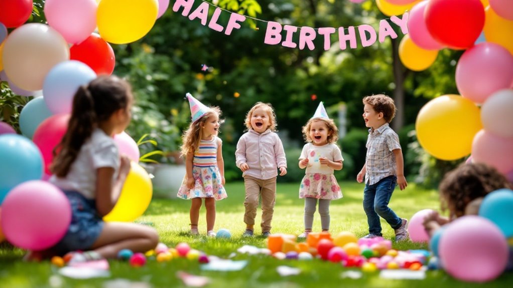 half birthday scavenger hunt