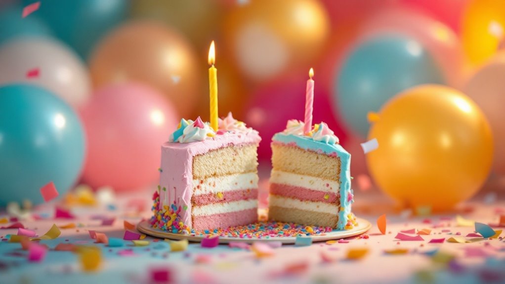 halfway birthday celebration concept