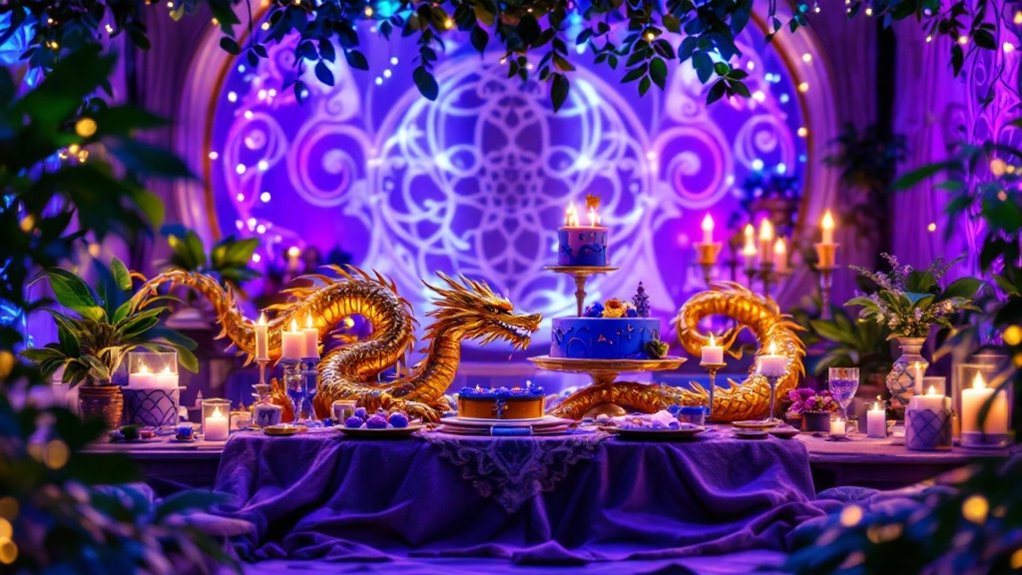 immersive fantasy birthday celebration