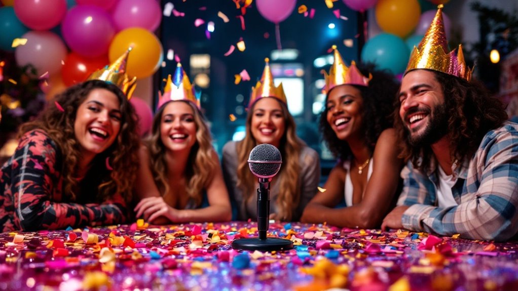 karaoke party with competitions