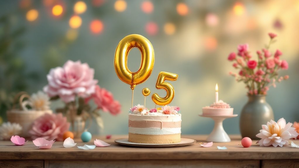 personalized diy half birthday decorations
