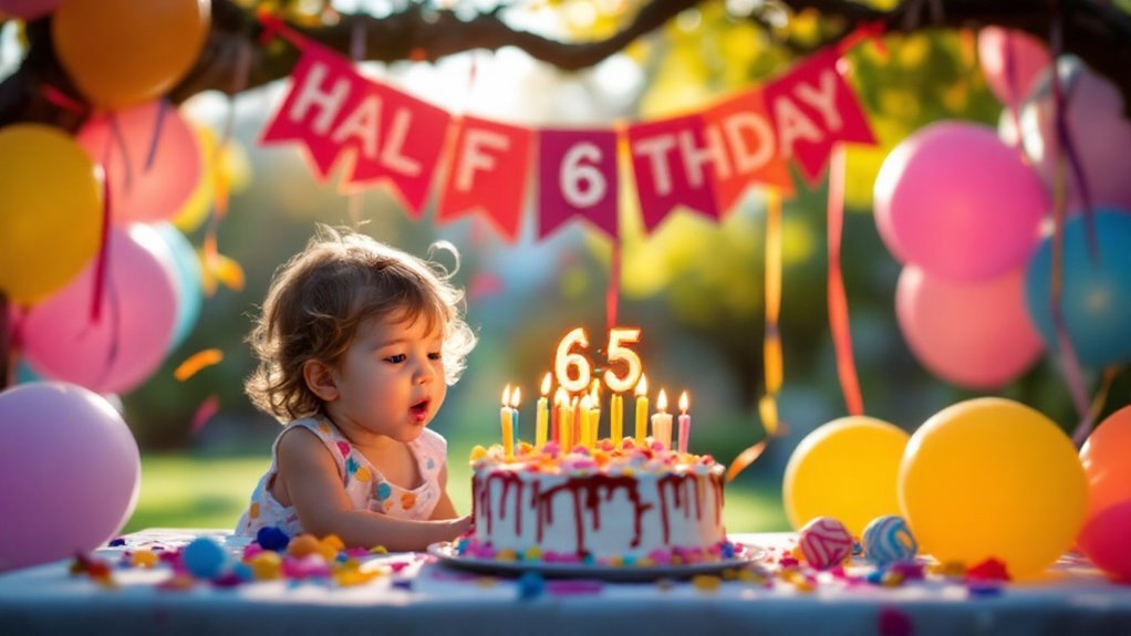 unique half birthday themes